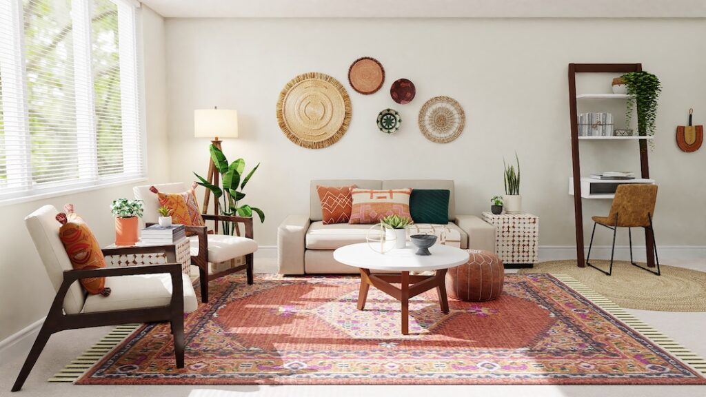 a beautifully designed room, demonstrating High-End Interior Design